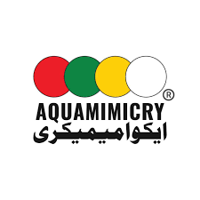 Aquamimicry logo with AdTaxify – brand identity illustration.