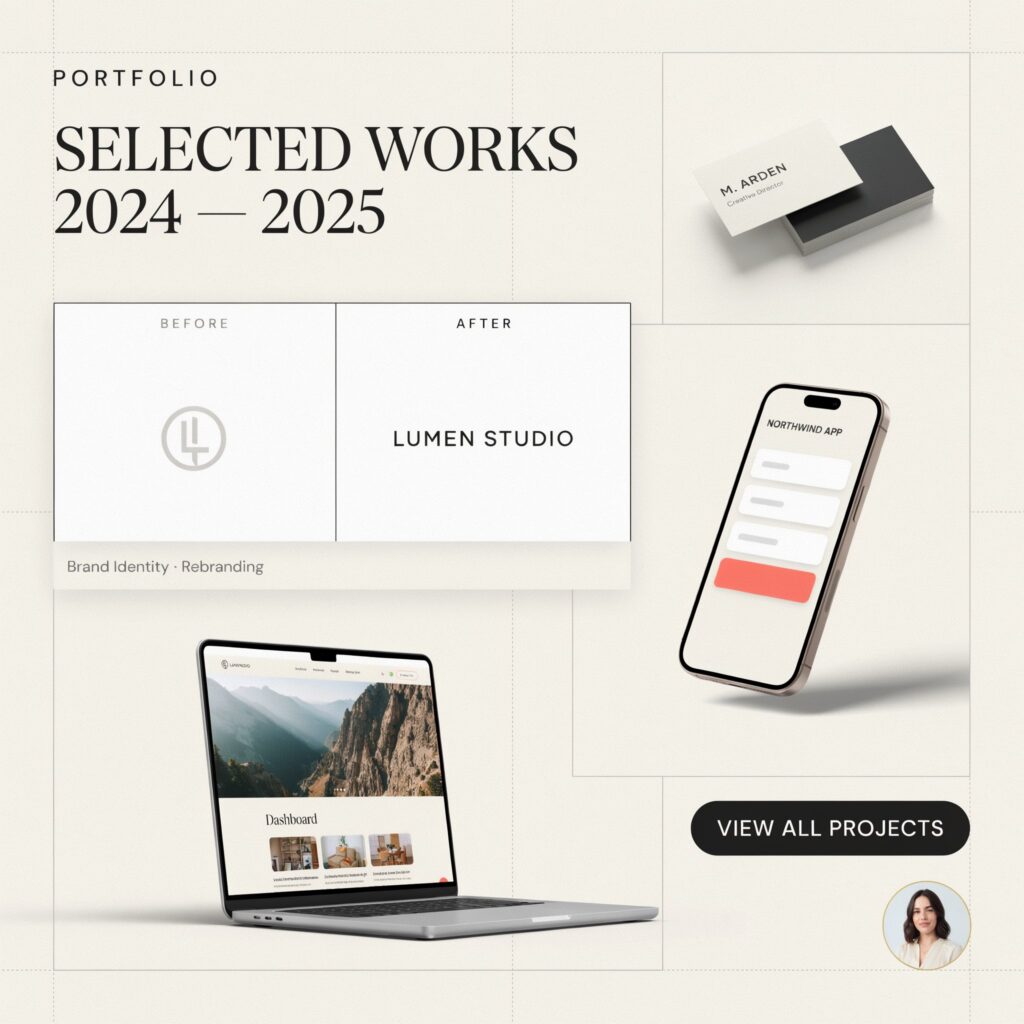Tips to make a graphic design portfolio stand out